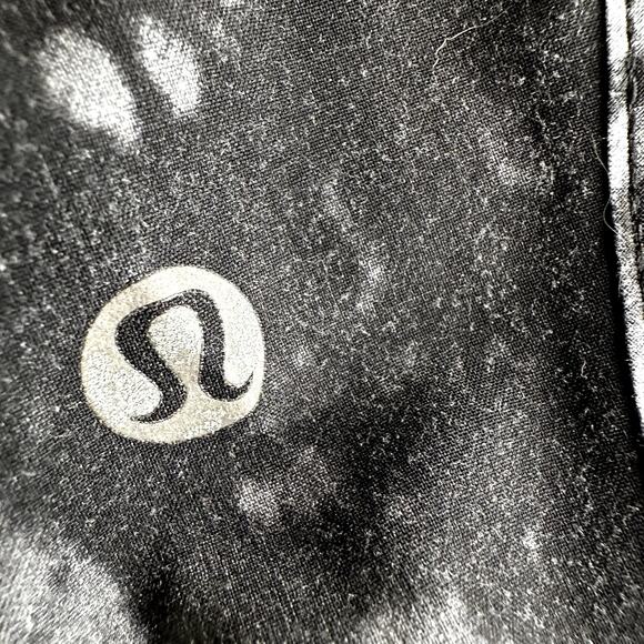 Lululemon Run Times Short Dusk Dye White Black Luxtreme Lycra Sweat Wicking 4 - Picture 3 of 5